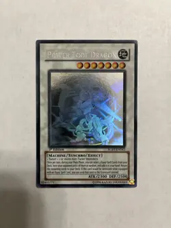 Power Tool Dragon RGBT-EN042 Ghost Rare 1st Edition Light Play - Image 1