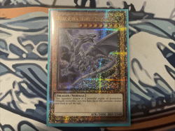 Yugioh Blue-Eyes White Dragon (8th Art) Quarter Century Secret Rare RA04-EN108 - Image 1