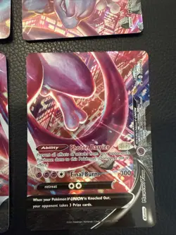 Mewtwo V-Union Set - Pokemon Sword & Shield Promo Holo Card NM -B - Image 4