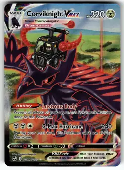 Corviknight VMAX TG19/TG30 Silver Tempest Trainer Gallery NM Pokemon Card TCG - Image 1