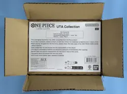 One Piece Uta Premium Card Collection Promo Cards Deck Box & Sleeves New In Box - Image 1