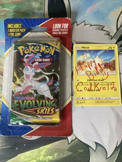 Pokemon TCG Evolving Skies Sealed Blister Pack + 1 Foil Card - Sylveon - Image 1