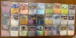 Pokemon TCG SV Prismatic Evolutions Poke Ball Holo Card Set 27 Cards NM/M - Image 1