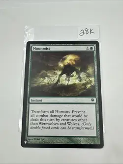 MTG Moonmist - The List, English Magic the Gathering LP - Image 1