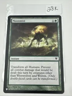 MTG Moonmist - The List, English Magic the Gathering LP - Image 2