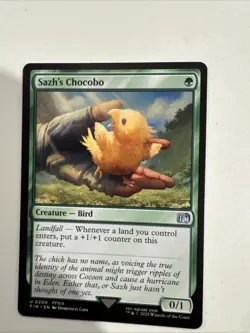 Mtg- Sazh's Chocobo (0200) Final Fantasy - Uncommon- NM - Image 1