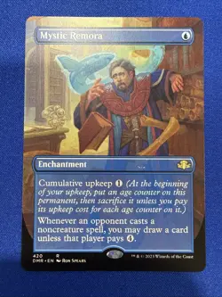 Mystic Remora (Borderless) Dominaria Remastered Regular - Image 1