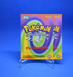 Pokemon - Dragonite & Dragonair [E11|E12] Non-Holo NM Topps - Image 2