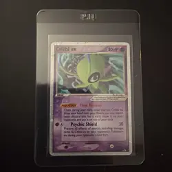Celebi EX POP Series 2 17/17 Holo Foil Ultra Rare Pokemon TCG 2005 Unlimited LP - Image 1