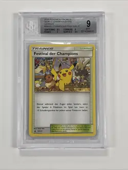 2019 Pokemon Promo World Championships German Festival Of Champions #SM231 BGS 9 - Image 1
