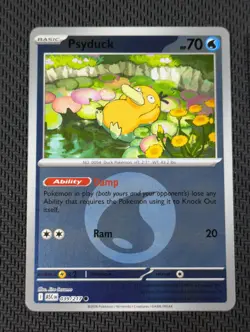 Pokemon Ascended Heroes Lot Psyduck 039/217 and Golduck 040/217 Holo patterns - Image 2