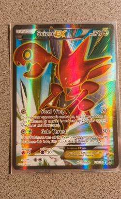 Scizor EX BKP 119/122 Breakpoint (Full Art) Ultra Rare ENGLISH Pokemon - LP - Image 1