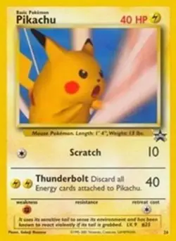 Pikachu (SNAP Promo, #26/53) WOTC Promo HP Pokemon - Image 1