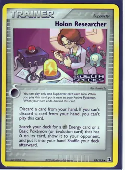 2005 HOLON RESEARCHER 95/113 Ex DELTA SPECIES POKEMON-REV HOLO-STAMPED-NM/M (HR3 - Image 1