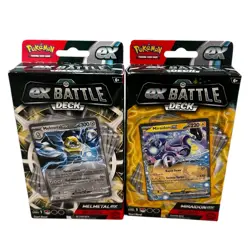 Pokemon EX Battle Decks Set of 2 / Melmetal / Miraidon / BRAND NEW SEALED - Image 1