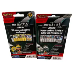 Pokemon EX Battle Decks Set of 2 / Melmetal / Miraidon / BRAND NEW SEALED - Image 2