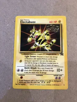 Electabuzz - 2 - Promo (WB) Wizards Black Star Promo Pokemon LP/P - Image 1