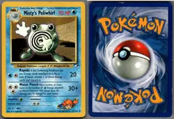 2000 Pokemon, Gym Heroes, #53/132 Misty's Poliwhirl, Uncommon (c) - Image 1