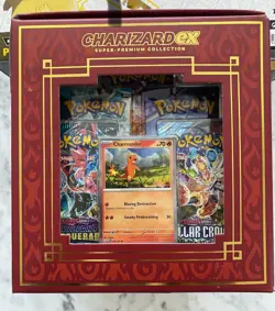 Pokemon Celebration Pikachu VMax Box & Charizard Ex Super Collection Box Sealed - Image 5