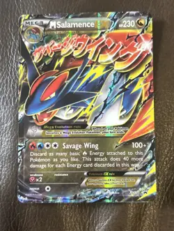 Pokemon TCG Mega Salamence EX Holo Promo XY171 2016 - Image 2