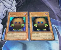 Kuriboh LP & MP Super Rare Unlimited MRD-071 2002 OG Print x2 Yugioh! - Image 1