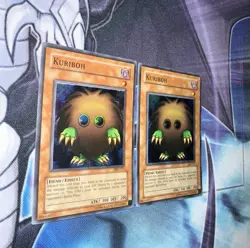 Kuriboh LP & MP Super Rare Unlimited MRD-071 2002 OG Print x2 Yugioh! - Image 3