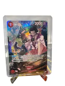 One Piece TCG Izo OP03-003 SP Alternate Art English OP03 Pillars of Strength NM - Image 3