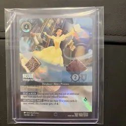 NM Enchanted Belle Strange but Special 214/204, Enchanted Foil, Disney Lorcana - Image 1