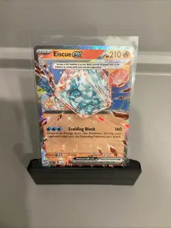 Eiscue ex 042/197 Obsidian Flames Double Rare Holo Pokemon TCG Card NM - Image 1