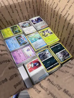 🔥 17lbs 4200+ UNSEARCHED Pokemon Bulk Lot! Some Holos & Vintage Cards LP/NM ✨ - Image 5