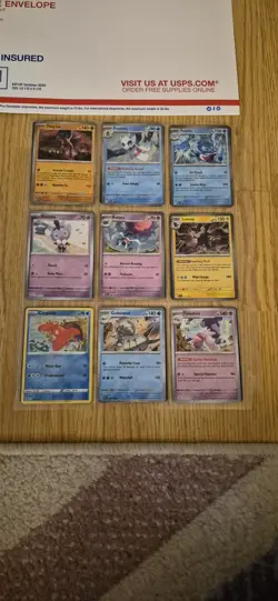 pokemon card binder collection lot english 54 Cards ex,v,full art,reverse. #010 - Image 2