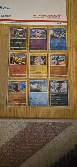 pokemon card binder collection lot english 54 Cards ex,v,full art,reverse. #010 - Image 3
