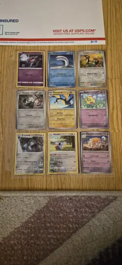 pokemon card binder collection lot english 54 Cards ex,v,full art,reverse. #010 - Image 5