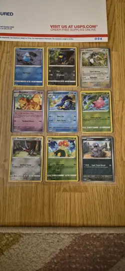 pokemon card binder collection lot english 54 Cards ex,v,full art,reverse. #006 - Image 5
