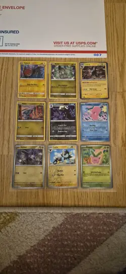 pokemon card binder collection lot english 54 Cards ex,v,full art,reverse. #007 - Image 2