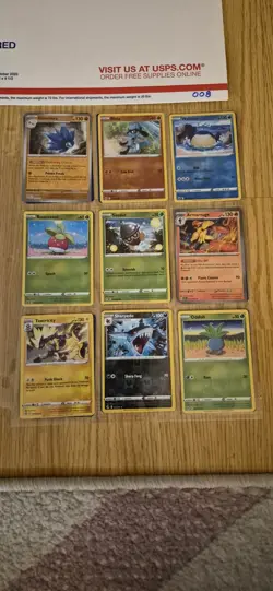 pokemon card binder collection lot english 54 Cards ex,v,full art,reverse. #008 - Image 3