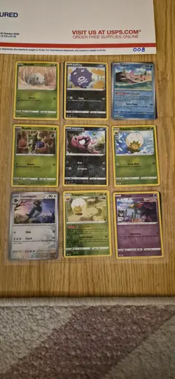 pokemon card binder collection lot english 54 Cards ex,v,full art,reverse. #008 - Image 4