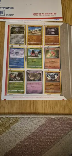 pokemon card binder collection lot english 54 Cards ex,v,full art,reverse. #005 - Image 2