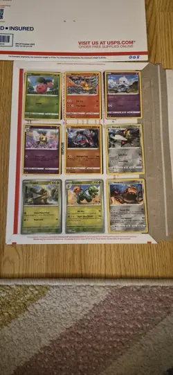 pokemon card binder collection lot english 54 Cards ex,v,full art,reverse. #005 - Image 4
