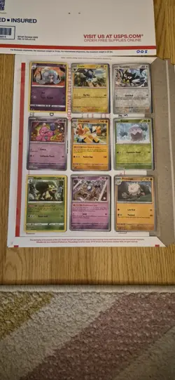 pokemon card binder collection lot english 54 Cards ex,v,full art,reverse. #005 - Image 5