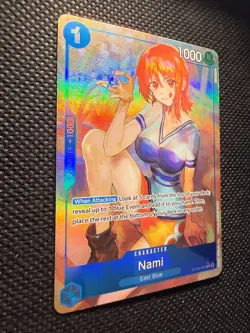 Nami OP09-050 (Alternate Art) One Piece Card Game ENGLISH FOIL NM - Image 3