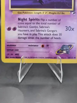Pokemon Card - Sabrina's Haunter Gym Heroes 58/132 Common - Image 4
