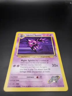 Pokemon Card - Sabrina's Haunter Gym Heroes 58/132 Common - Image 5