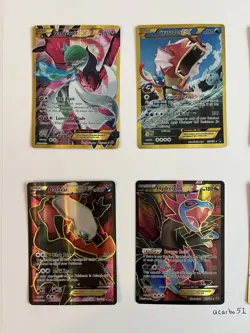 Pokemon TCG EX & Mega EX Full Art Holo Lot - 8 Cards Gyarados, Blastoise - Image 3