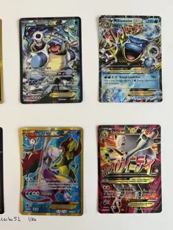 Pokemon TCG EX & Mega EX Full Art Holo Lot - 8 Cards Gyarados, Blastoise - Image 5