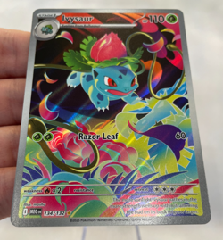 Pokemon Ivysaur Bulbasaur 2-Card Illustr. Rare Lot (incl. Sealed Stamped Promo)! - Image 4