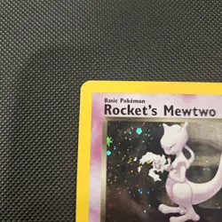 Pokemon TCG Rockets Mewtwo Gym Challenge Holo Card 14/132 MP SWIRL - Image 3