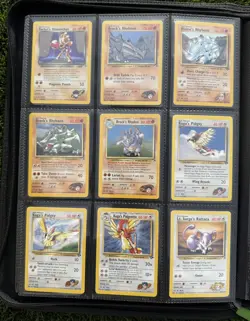 Vintage Pokemon Cards (GYM Era) Collection Binder Lot! NM To HP Condition! - Image 2