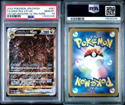 2022 POKEMON JPN SWORD & SHIELD VSTAR UNIVERSE FULL ART/GIRATINA VSTAR PSA 10 - Image 3