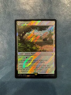 Canopy Vista (Surge Foil) Commander: Final Fantasy MTG - Image 1